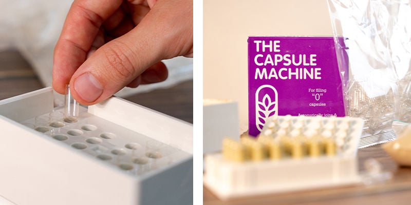 The capsule store machine